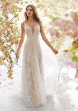 Diynav Explosion Of New Lace Sexy V-Neck Sleeveless Wedding Dress Dress Dress Dress