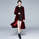 Diynav Windwear Women's Long Mid-2025 Autumn And Winter New Popular Women's Temperament Waist Coat Coat European Tide