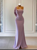 Diynav Prom Dresses, One Shoulder Prom Dresses, Arabic Evening Dresses HZ1017