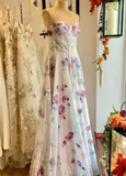 Diynav a-line wedding dress with floral HZ1017