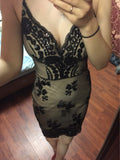 Diynav Women's New Summer Glide Night Dress Dress Deep V Collar Sexy Bareback Sling Dress
