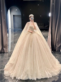 Diynav A-line Puffy Wedding Dress,Bridal Gown HZ1017