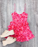 Diynav A-line Spaghetti Straps Floral Dress Homecoming Dress HZ1017