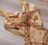 Dark Green Merimaid Spaghetti Strap Tulle Beaded Long Prom Dress Birthday Graduation Prom Dress HZ1108