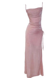 Beautiful Spaghetti Strap Bodycon Dress Sleeveless Prom Dress Quincea?era Prom Dress HZ1108