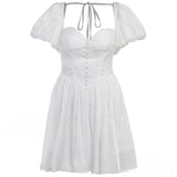 Stunning White Off Shoulder A-Line Tulle Short Prom Dresses Homecoming Dress HZ1108