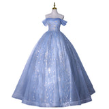 Diynav 2025 New Vocal Art Test Temperament Cinderella Piano Performance Ponpong Skirt Shoulder Evening Dress Woman