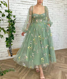Diynav Women Green High-End Adult Birthday Host Sexy Family Bridesmaids