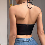 Diynav Sales 2025 Fashion New Color Ding Net Fish Bone Strapped With A Deransized Double Folded Small Vest