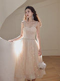 Diynav Dress 2024 New Extreme Day Meteor Fine Shiny Piece Hanging Dress Birthday Ceremony Fairy Dress