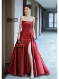 Diynav 2024 New Bridal Autumn Dress High-End Light Luxury Niche Engagement Dress Host Performance Suit