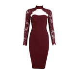 Diynav And Winter Fashion Sexy Hanging Neck Twisps Dress Wish Burst Banquet Bandage Dress