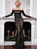 Diynav New Temperament Glit Sexy Collar Dress Dress Party Dress Dress Dress