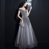 Diynav Evening Dress Long 2025 New Yu Sister Heavy Industry Presided Over The Senior Texture Repair Starry Night Dress