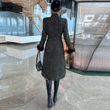 Diynav To Wear A New Autumn And Winter Women's Clothing With A New Autumn And Winter Women's Clothing With Exquisite Embroidery Nails And Collars