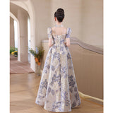 Diynav Dress Dress Dress 2024 New High-End Banquet Temperament Art Exam Light Luxury Small High-Level Atmospheric Hostess Summer