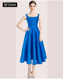 Diynav Hepburnian Niche Temperament Retro Sling With Large Hem Pendulum Sling Dress Fluffy Dress Dress