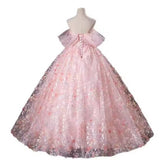 Diynav Fairy Evening Dress Pink Word Shoulder Vocal Piano Art Princess Ponpong Skirt Adult Ceremony Host Dress Dress
