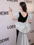 Diynav Dress Dress Host Female Fishtail French High-End Light Luxury High-End Niche Vocal Music Exam Banquet Famous Fae