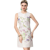 Diynav Industry Nail Pearled Pearled Tidered 3D Flower Shown Skinny Young Dresses Summer Women's Dress 2025