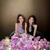 Diynav Dress Dress New Chinese Dopamine Design Macaron Sling Dress