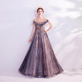 Diynav Dress Women's 2025 New Annual Birthday Show Host Performance Choral Performance Evening Dress