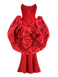 Diynav Spring And Summer Women's Velvet Velvet Dress Flower Dress Dress Dress
