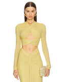 Diynav New Women's Temperament Sexy Long-Sleeved T Ruth-Envested Dress Dress