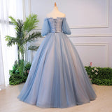 Diynav Evening Dress Dress 2025 New Ponpong Skirt Art Test Solo Temperament Thin Stage Performance Host Dress