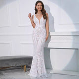 Diynav Beads Sling Dress Dress Women's Dress Sexy Night Dress Wedding Dress