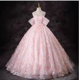 Diynav Fairy Evening Dress Pink Word Shoulder Vocal Piano Art Princess Ponpong Skirt Adult Ceremony Host Dress Dress