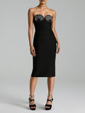 Diynav Skirt Sexy Diamond Bra Dress Dress High-End Light Luxury Niche Evening Dress Dedicated