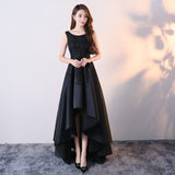 Diynav Dress Woman 2025 New Simple Generous Temperament Black Long Banquet Dignified Host Dress