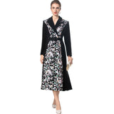 Diynav Industry Liliang Long Sleeve Long Sleeves Long-Sleeved Dress + Belt Autumn Women's New 2024