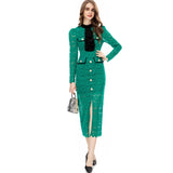 Diynav Collisive Color Collisive Sexy Open Fork High Lace Dress Dress Dress Spring And Summer Women's New 2025