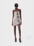 Diynav Sales Explosion Sexy Hollow Hot Diamond Tight-Body Bag Dress Flower Diamond Temperament Dress Long