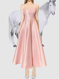 Diynav Hepburnian Niche Temperament Retro Sling Under Hem Pendulum Sling Dress Skirt Dress Tide