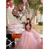 Diynav Dress Heavy Industry Adult Dress High-End Light Luxury Small Light Yarn Morning Dress Female Bride Birthday Dress