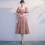 Diynav Evening Dress Dress Woman 2025 New Small Temperament Choral Costume Host Banquet Dress