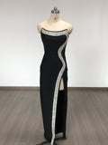 Diynav Industry Bandage Dress Fish Bone Stender Diamond Bra Open Bosom Dress Dress Dress Women's Clothing Explosion