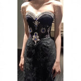 Diynav Dress With Bra Dress Woman 2024 Autumn New High-End Light Luxury Niche Banquet Heavy Industry Dress