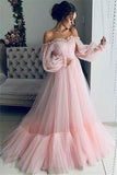 Diynav 2024 New Women's Shoulder Mesh Yarn Long-Sleeved Wedding Dress Dress New