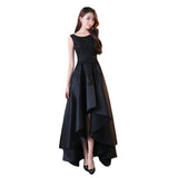 Diynav Dress Woman 2025 New Simple Generous Temperament Black Long Banquet Dignified Host Dress