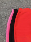Diynav And Elastic Classic Skirt Sexy Bag Hip Skirt Black Dress Long 58Cm Export Quality