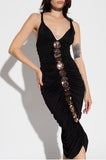 Diynav 2024 New Sexy Hanging Neck Babes Taut-Bumed Dress Evening Dress Woman