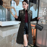 Diynav To Wear A New Autumn And Winter Women's Clothing With A New Autumn And Winter Women's Clothing With Exquisite Embroidery Nails And Collars