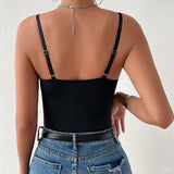 Diynav Selling Ins Flash Squint Fish Bone Repair Sexy High-End Jumpsuit
