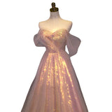 Diynav Dress Bride 2025 New Net Yarn Thin Annual Banquet Host Mermaid Shoulder Evening Dress Woman