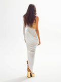 Diynav And Winter New Sleeves Hot Dress Three-Dimensional Flower Bag Tight-Up Fashion Dinner Dress Dress