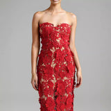 Diynav New Female-Sense Summer Breast-Wear Lace Banquet Women's Long Evening Dress Dress